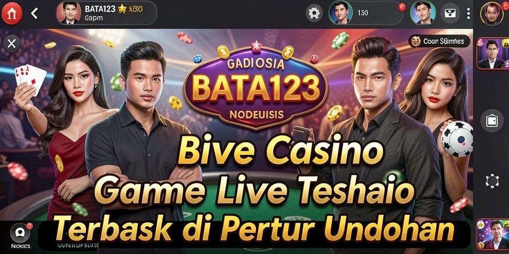Tampilan gameplay Live Casino yang menarik di BATA123.