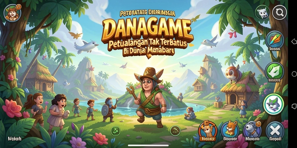 Tampilkan gameplay seru DANAGAME dengan grafis yang menakjubkan.