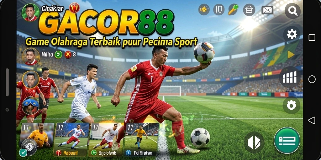 Gameplay seru di GACOR88 dengan pemain yang bersemangat.