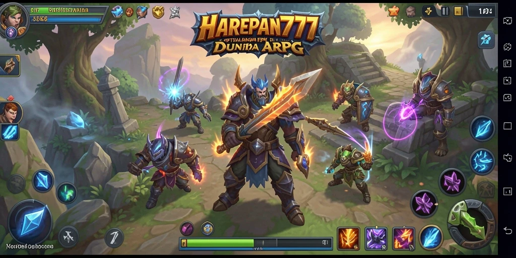 Tangkapan layar epic dari gameplay HARAPAN777 yang menampilkan pertempuran seru.
