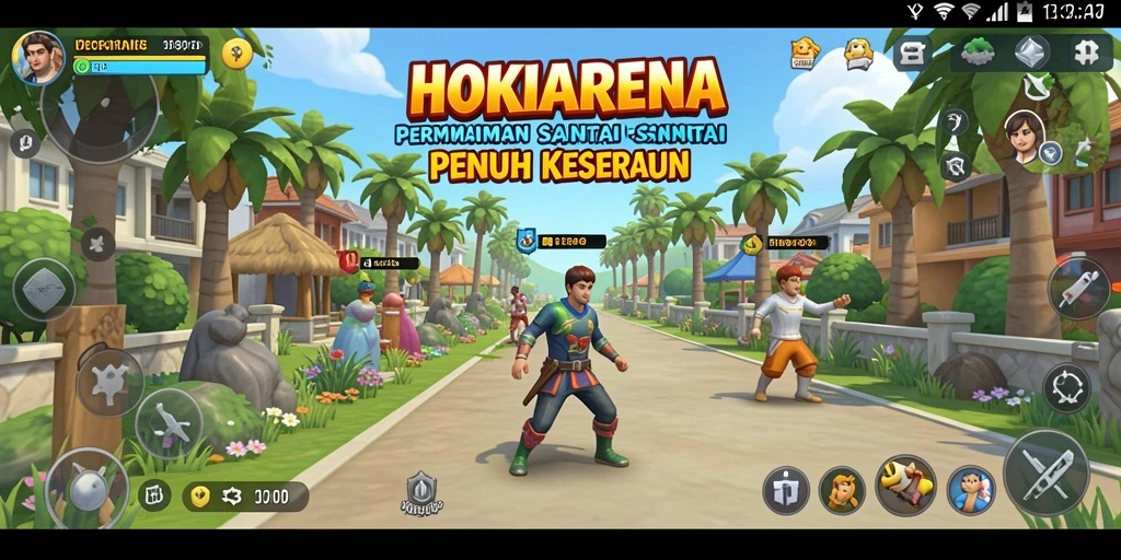 Screenshot HOKIARENA menampilkan gameplay yang seru dan mengasyikkan.