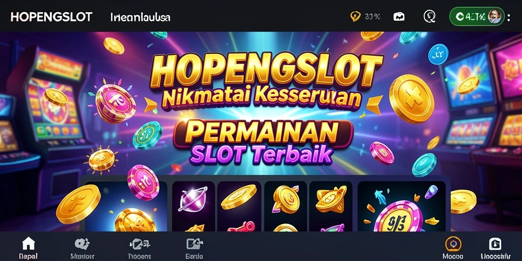 Screenshot gameplay HOPENGSLOT yang menunjukkan pengalaman bermain slot yang seru.
