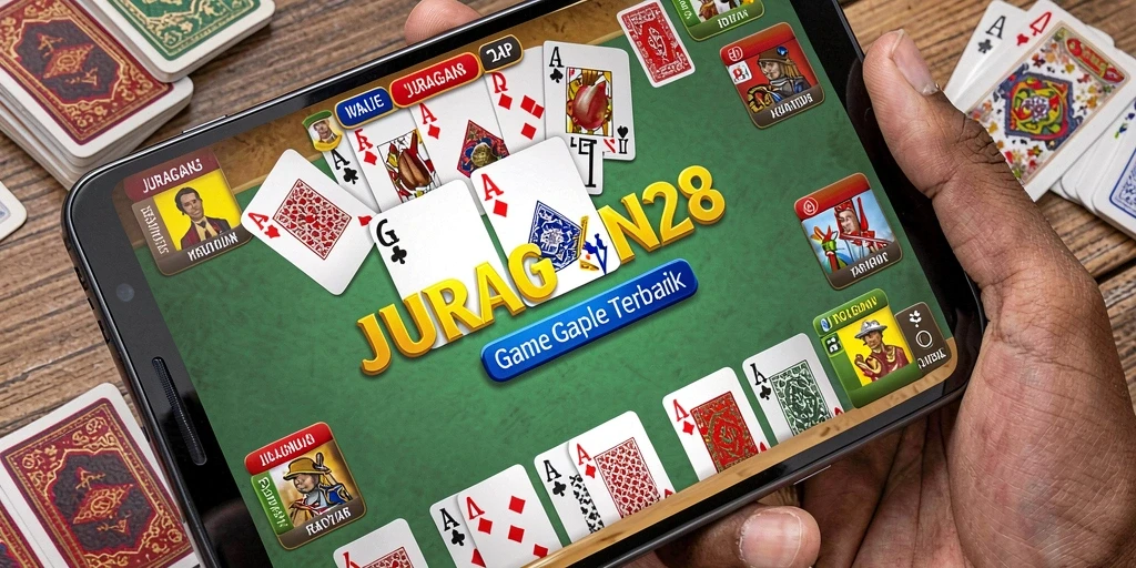 Gameplay seru Gaple di JURAGAN28 yang mengasyikkan.
