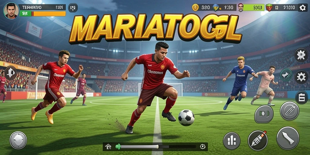 Tampilan gameplay MARIATOGL yang seru dan menarik.