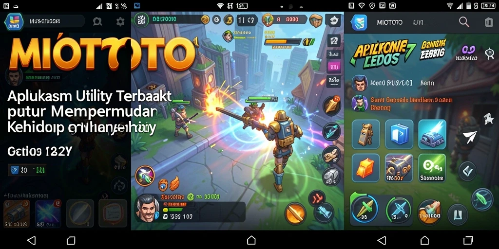 Tampilan antarmuka MIOTOTO yang bersih dan mudah digunakan.
