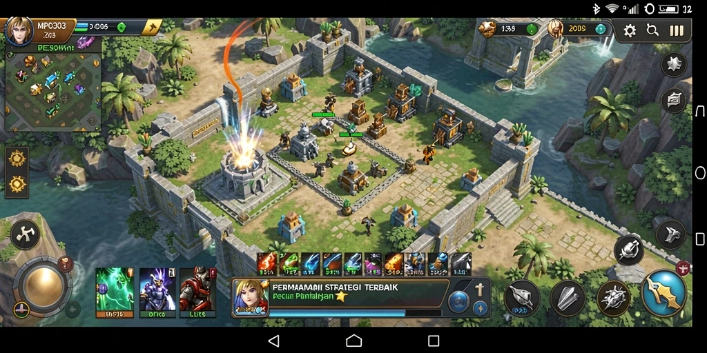 Tampilan gameplay seru dari MPO303 yang penuh strategi.