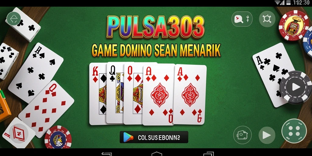 Tangkapan layar PULSA303 menampilkan keseruan gameplay Domino yang penuh strategi.
