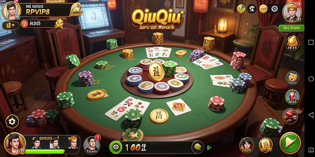 Tampilan gameplay RPVIP8 yang seru dan menarik.