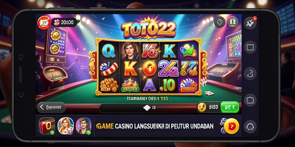 Gameplay Live Casino yang mendebarkan di TOTO22.